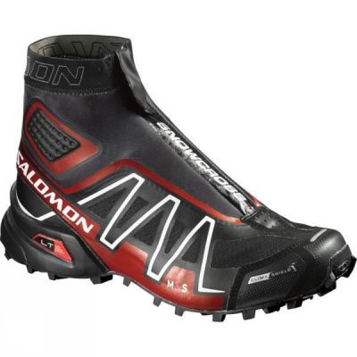 Zapatillas Running Salomon Snowcross CS Hombre - Negras / Rojas / Blancas - Chile WZB671253